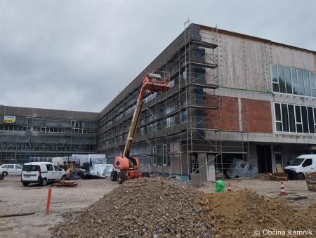 Med gradnjo nove Osnovne šole Frana Albrehta Kamnik (5)